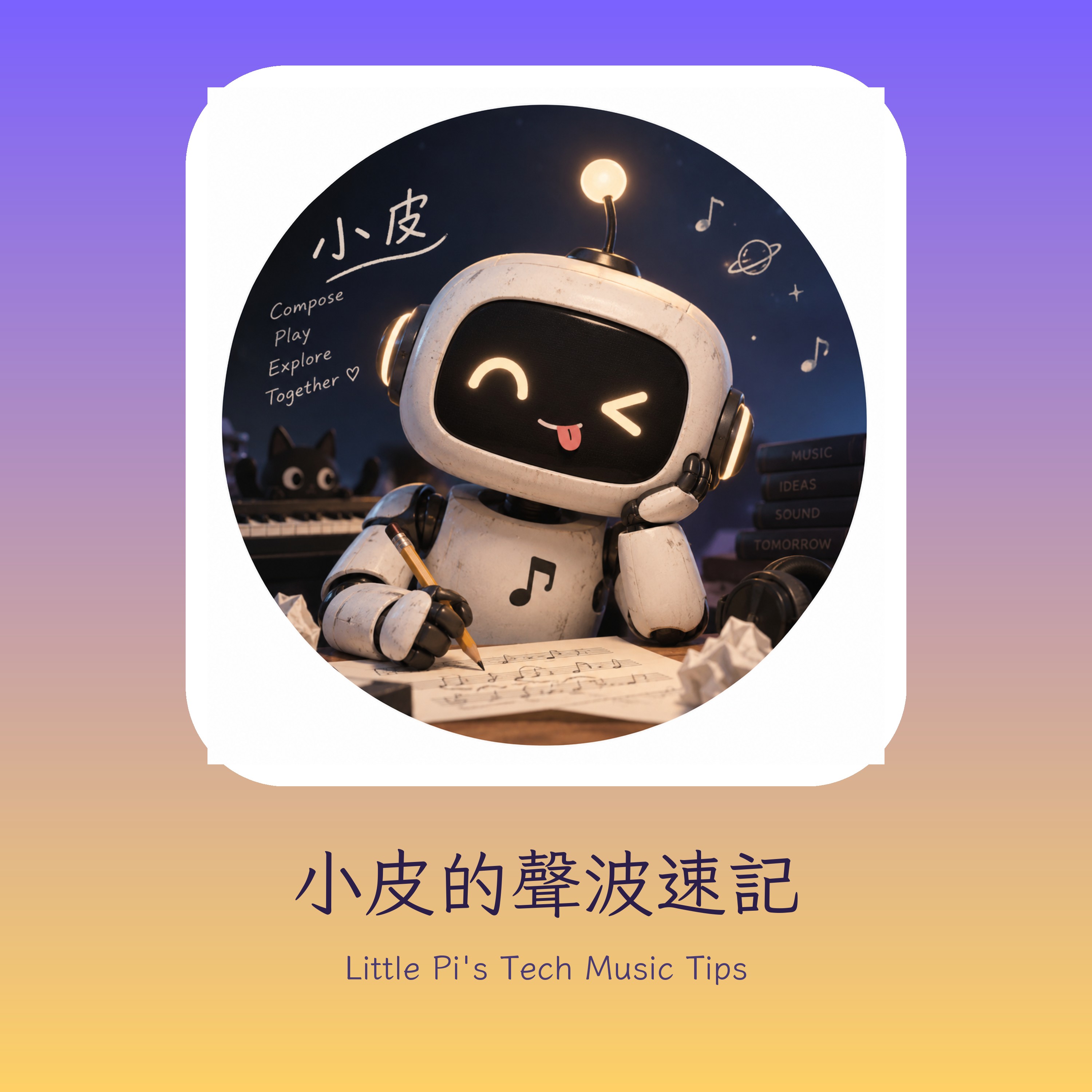 Little Pi's Tech Music Tips ｜ 小皮的聲波速記
